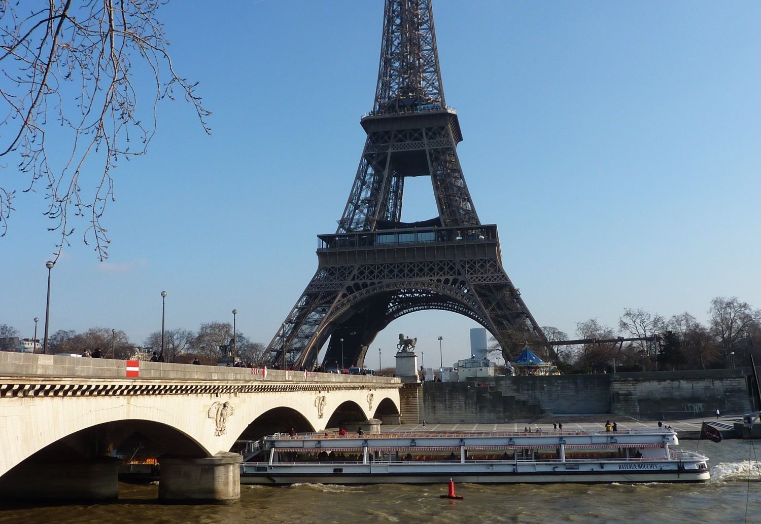 La Seine ,la Tour Eiffel